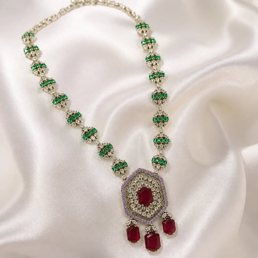 Velzora Zariya Raktima Heritage Necklace