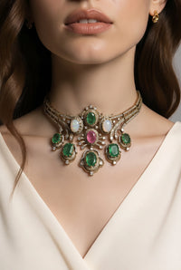 Velzora Emerald Dynasty Necklace