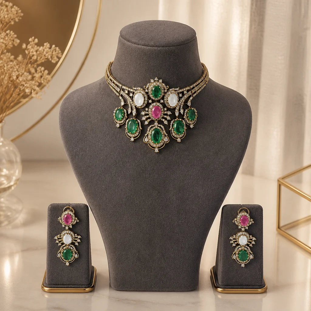 Velzora Emerald Dynasty Necklace