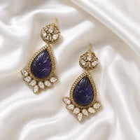 Velzora Zariya Crimson Veil Choker-Amethyst Purple