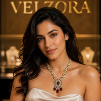 Velzora Zariya Raktima Heritage Necklace