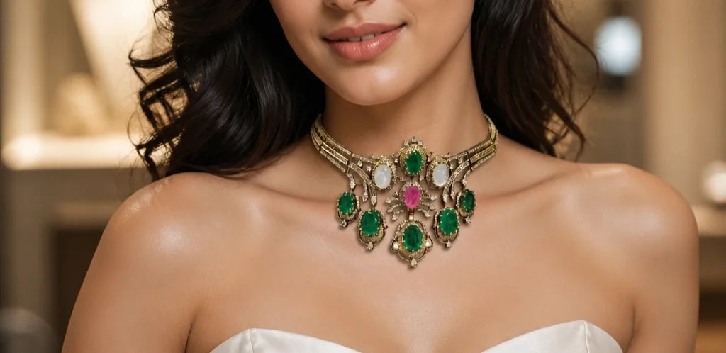Velzora Emerald Dynasty Necklace