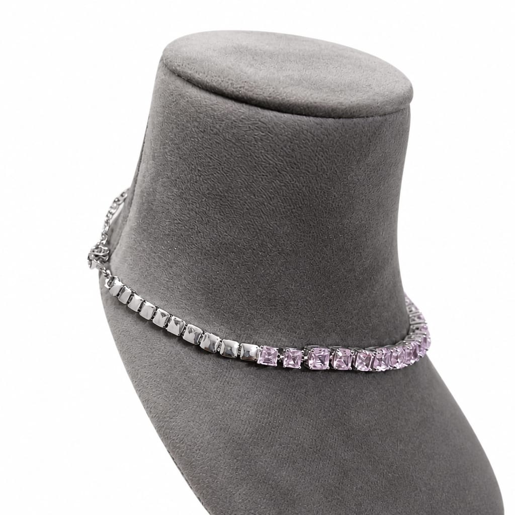 Velzora Signature Pink Aura Necklace