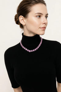 Velzora Signature Pink Aura Necklace