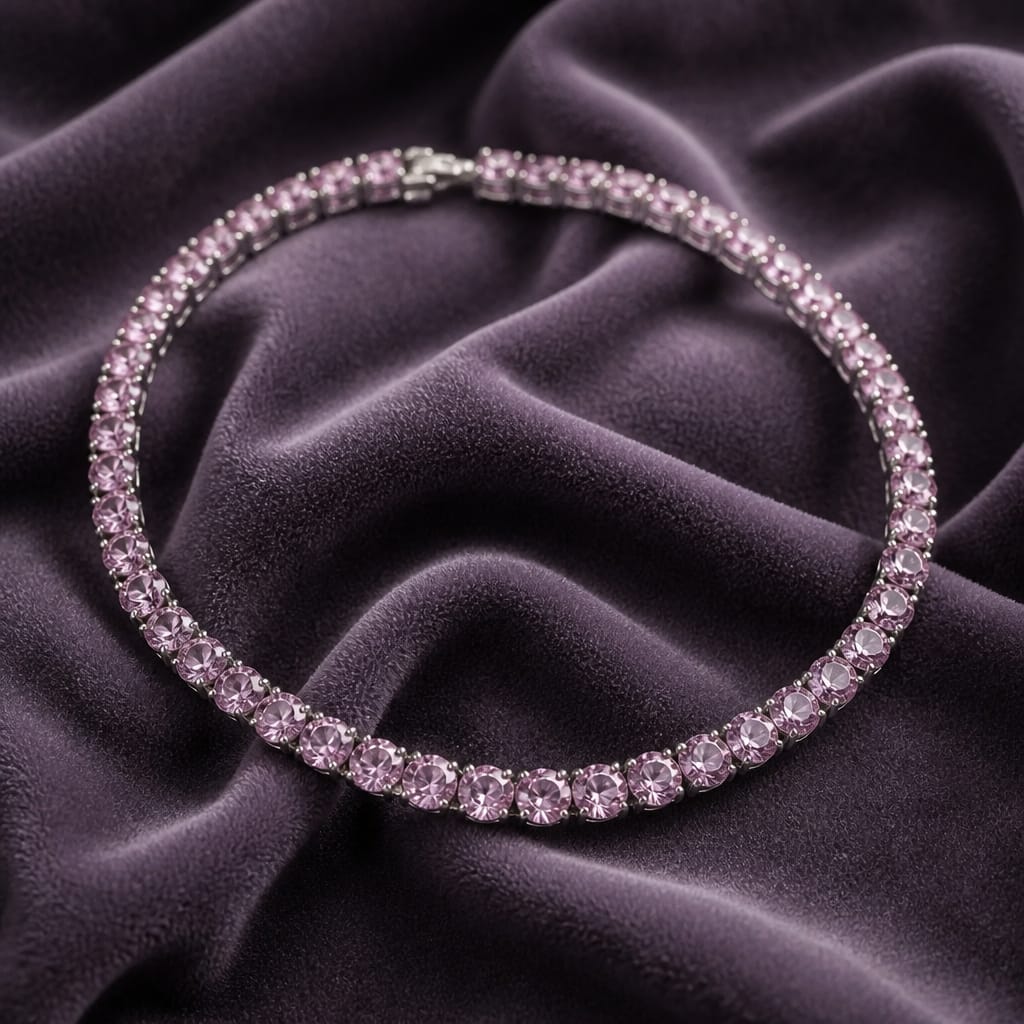 Velzora Signature Pink Aura Necklace