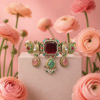 Velzora Sabhya Ruhan Choker Set