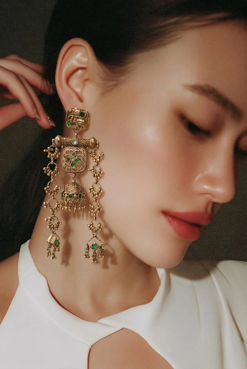 Velzora Sorelle Jhumkas