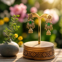 Velzora Rubaa Crescent Earrings