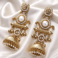 Velzora Ivory Bell Earrings