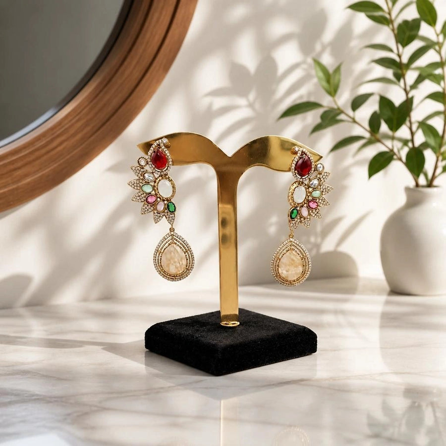Velzora Opaline Muse Earrings