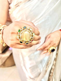 Velzora Astera Mosaic Ring