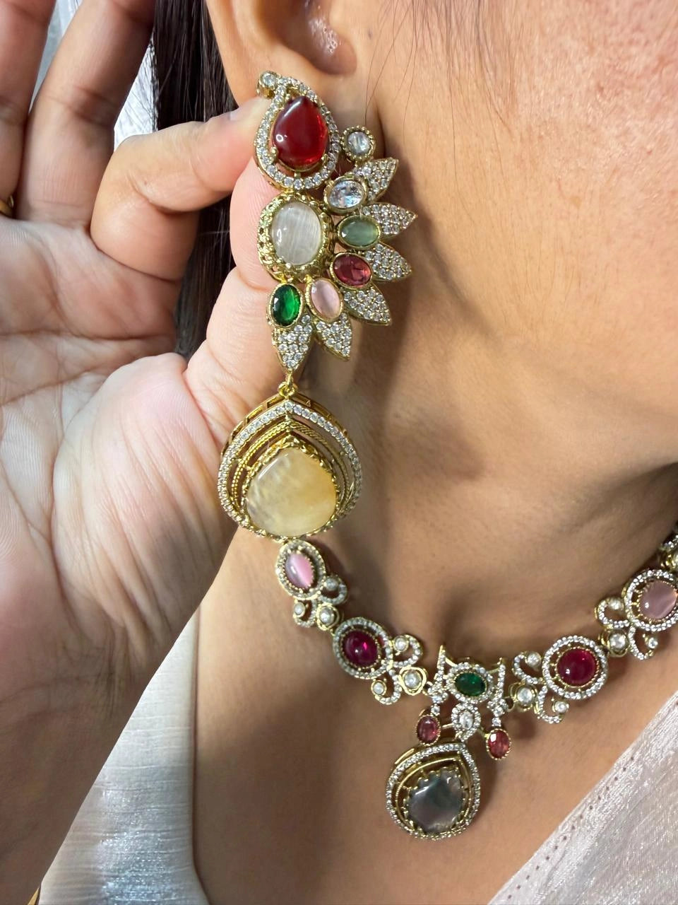Velzora Opaline Muse Earrings