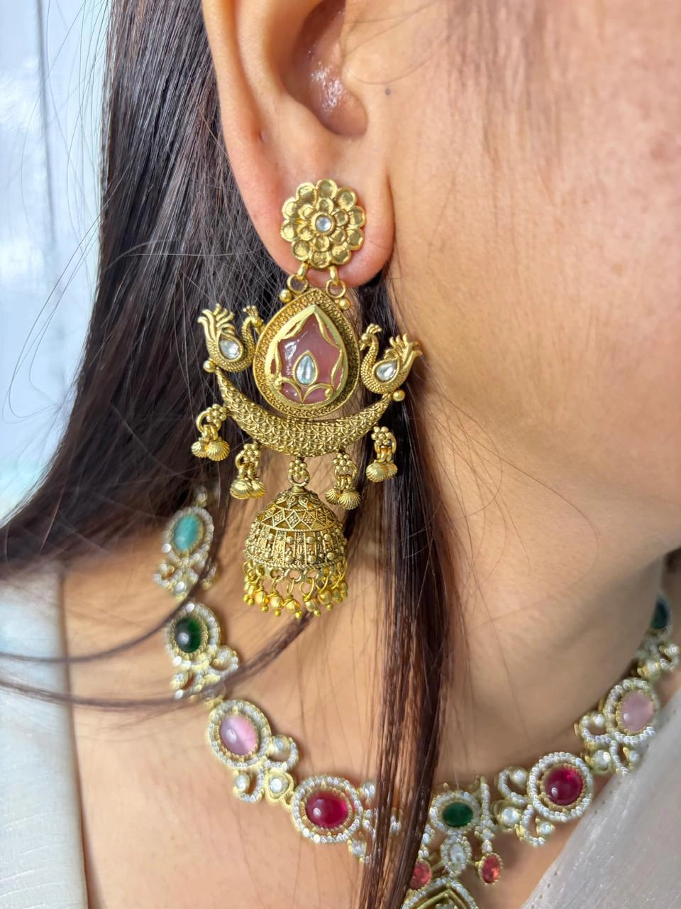 Velzora Virelle Jhumkas