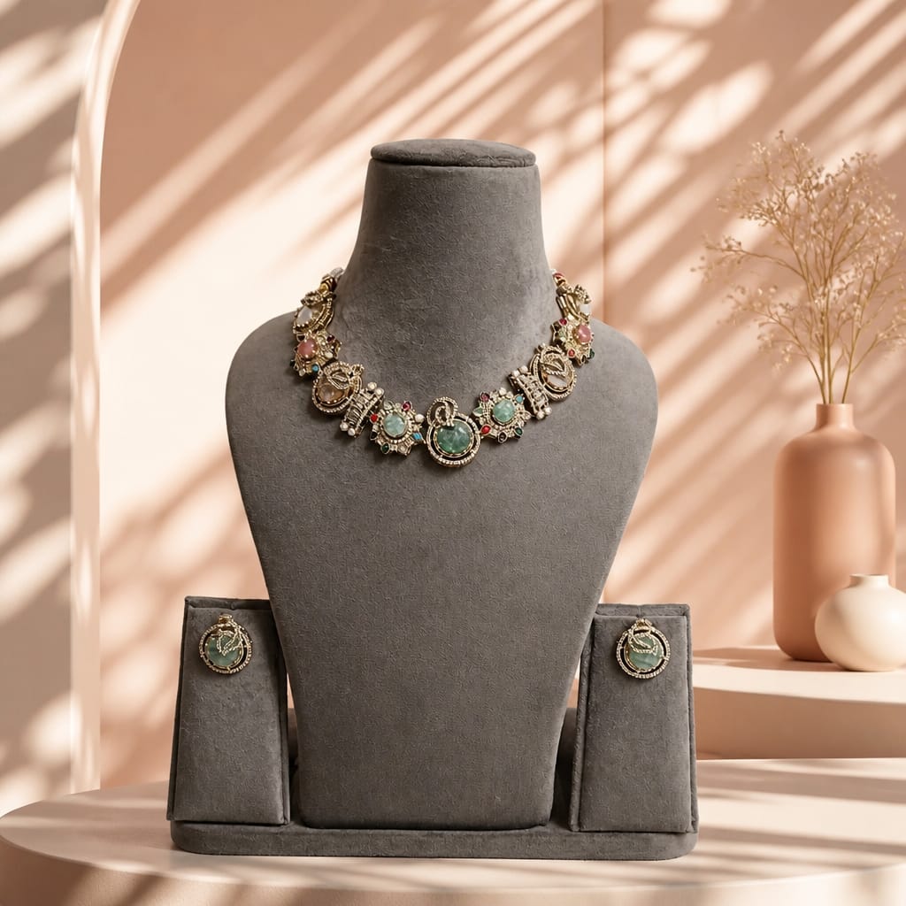 Velzora Sabhya Meher Necklace Set