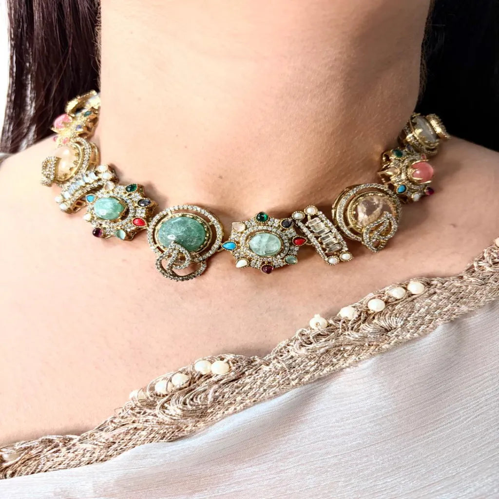 Velzora Sabhya Meher Necklace Set