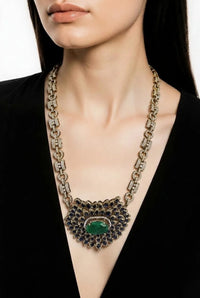 Velzora Zariya Noor-E-Zamrud Necklace