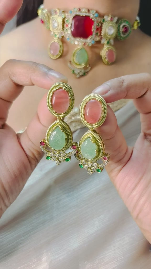 Velzora Sabhya Ruhan Choker Set